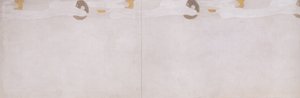 Bethoven Frieze-左側壁-カットアウト 作： Gustav Klimt